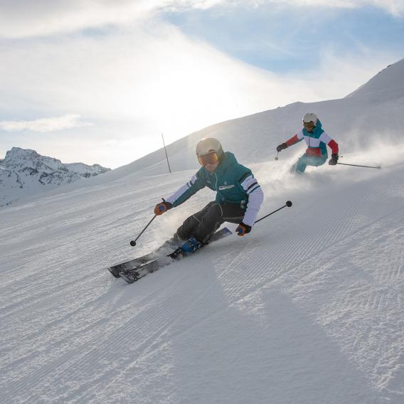 Skifahren in La Plagne