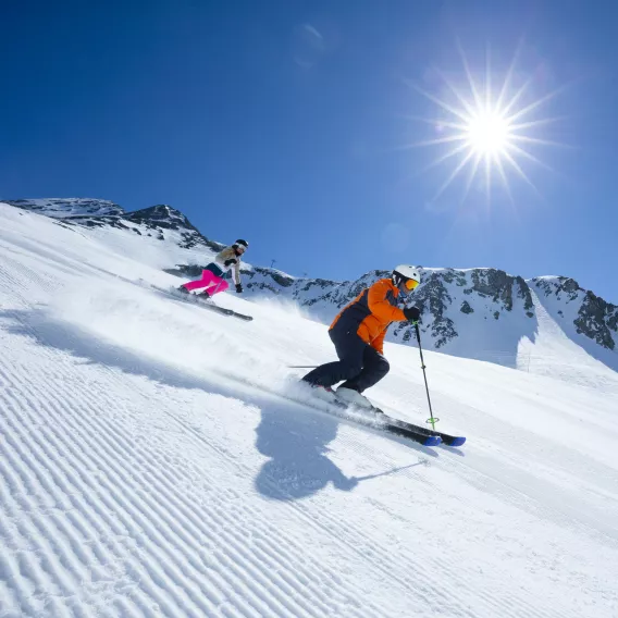 Ski La Plagne Sonne