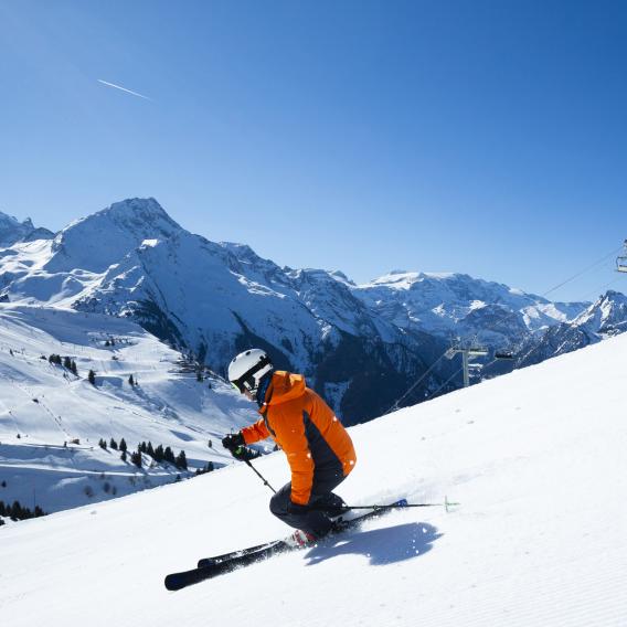 Skifahren in La Plagne