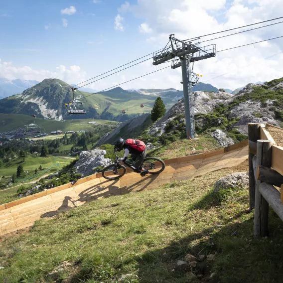 Modul des Colorado Bike Parks in La Plagne