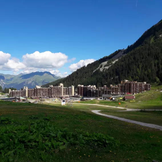 Plagne Bellecôte im Sommer