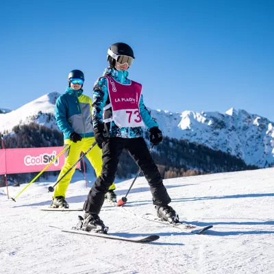 Mit dem Skifahren beginnen