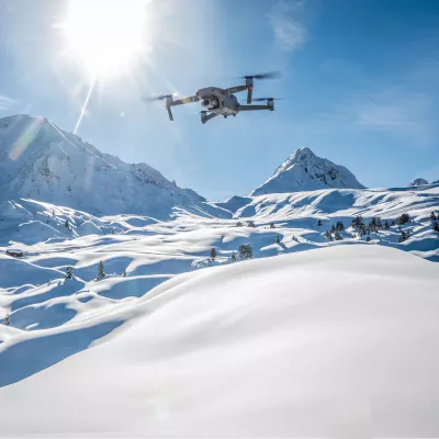 Mit einer Drohne fliegen