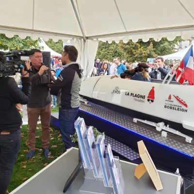 Der La Plagne Bob Simulator: Virtuelle Realität aus dem Hause Evos