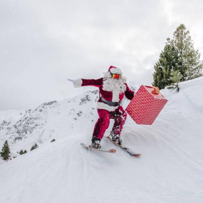 Père Noël sur les pistes_Champagny-en-Vanoise