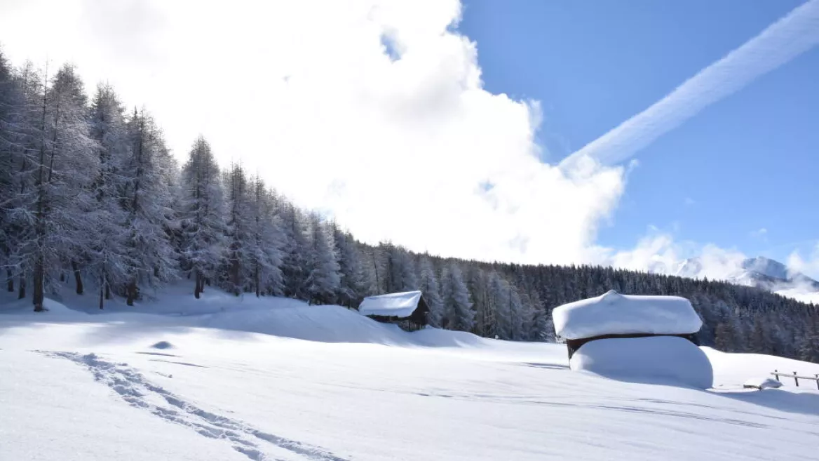 Route zum Wandern : Les Frasses_Montchavin-les-Coches