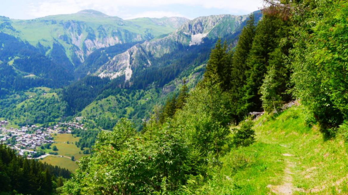Die Hütte Plan des Gouilles über die Enclos du Seil