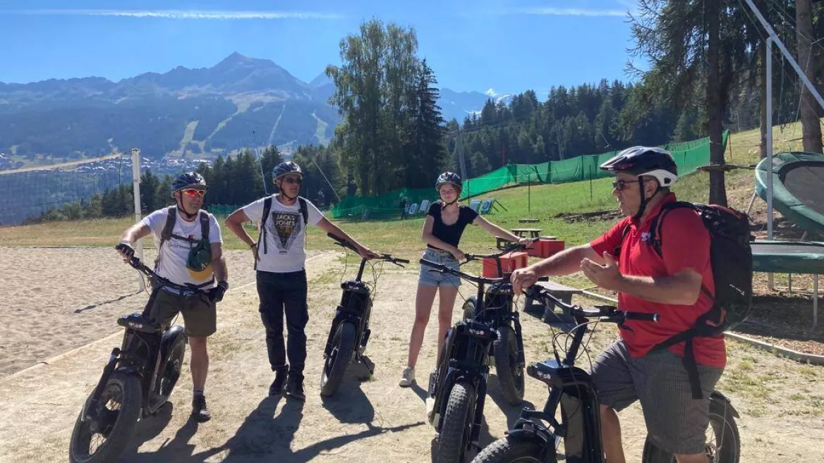 Balade en trottinette