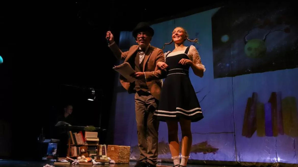 Spectacle-goûter | Pie la forêt des livres - Dos mundos al Arte_Aime-la-Plagne