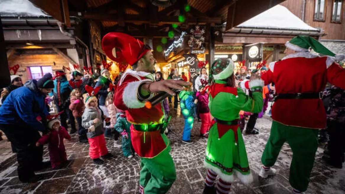 Parade de Noël !_La Plagne