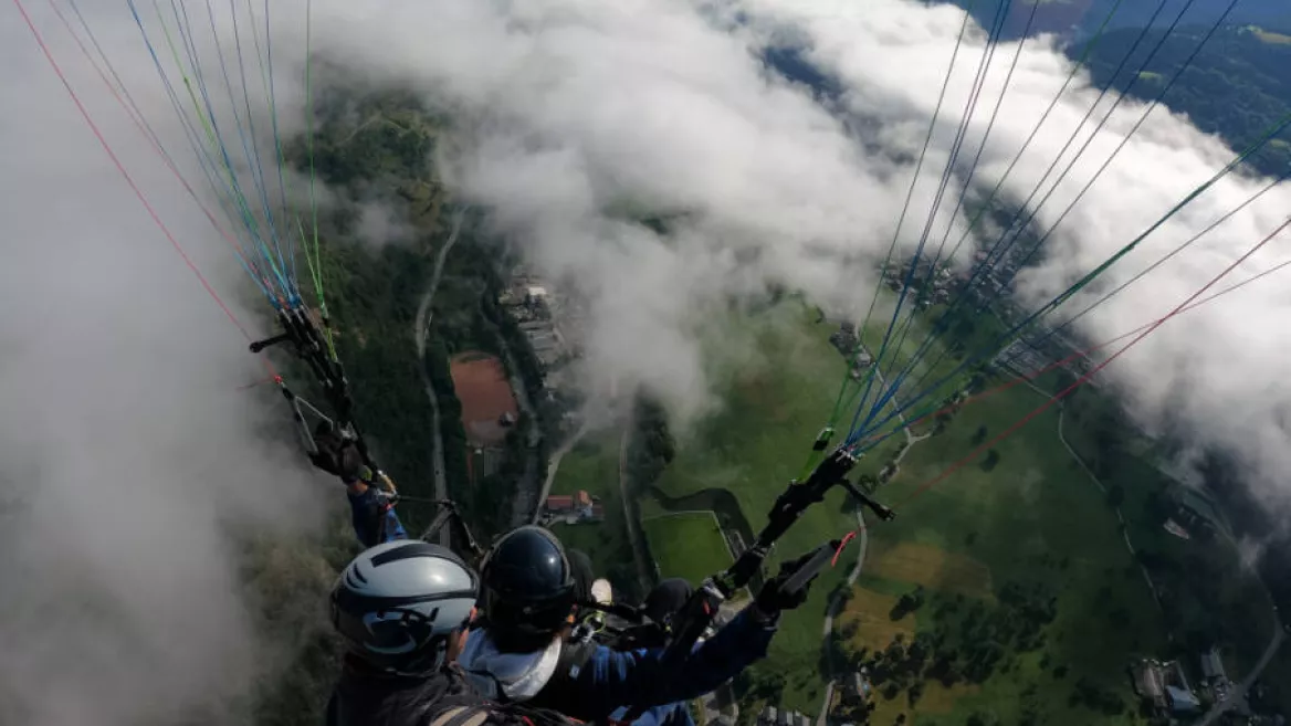 Fly in Paradise - Sebastian - Paragliding_La Plagne