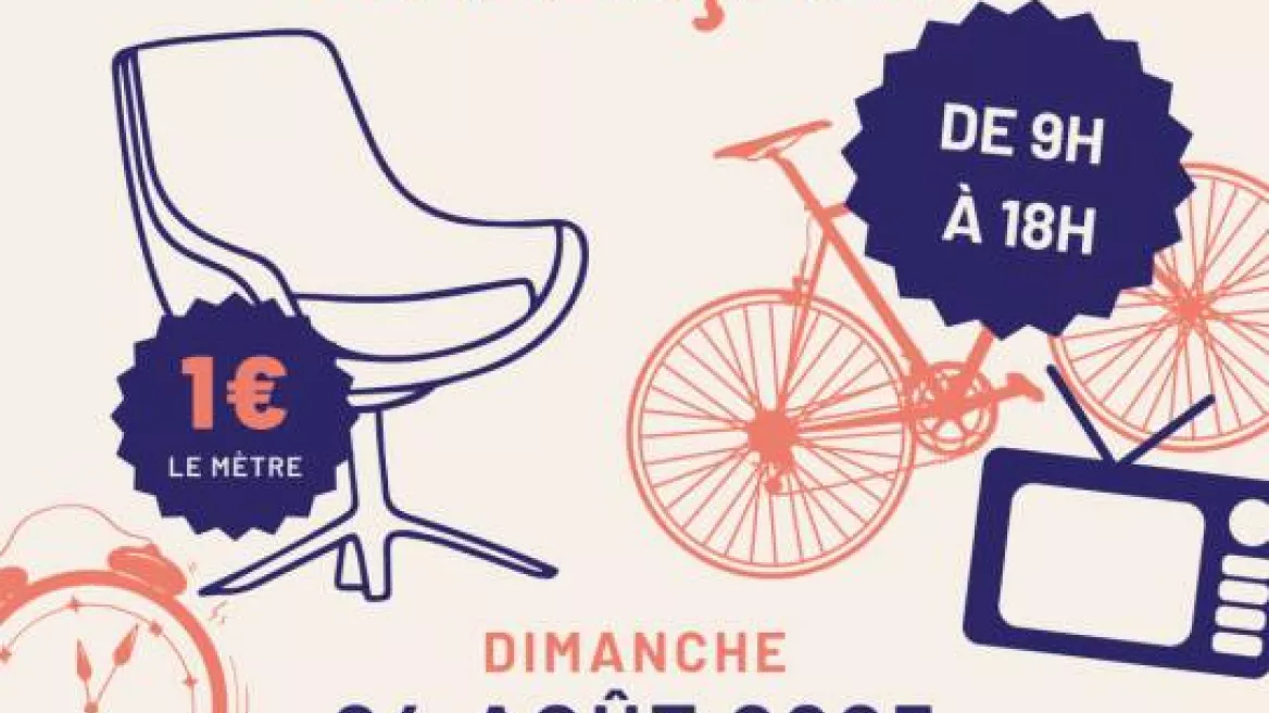 Braderie des commerçants et vide grenier_La Plagne