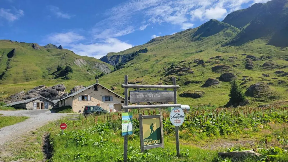 Visite de l'alpage de Plan Pichu avec l'EAC_Aime-la-Plagne