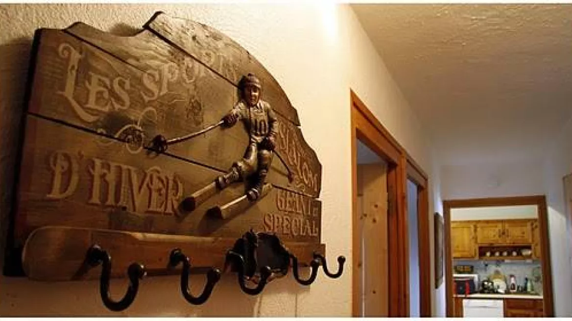 Patères entrée de l'appartement