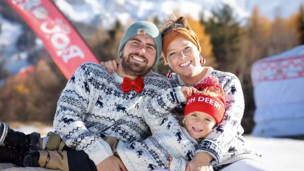 Famille à la Plagne