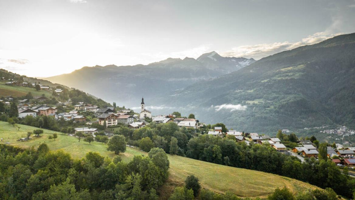 Marche à La Côte d'Aime_Aime-la-Plagne