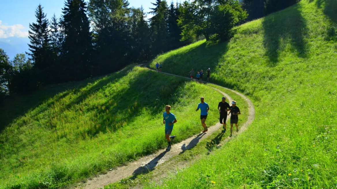 Séance de footing !_Montchavin-les-Coches