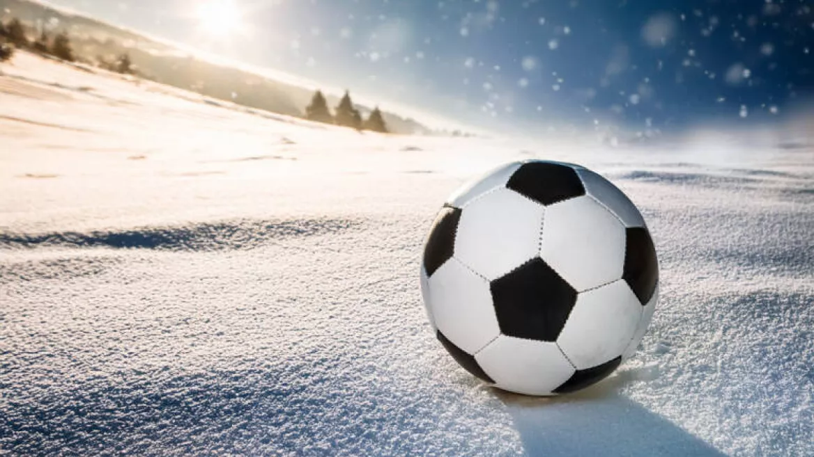 Fußball auf Schnee_Plagne-Montalbert