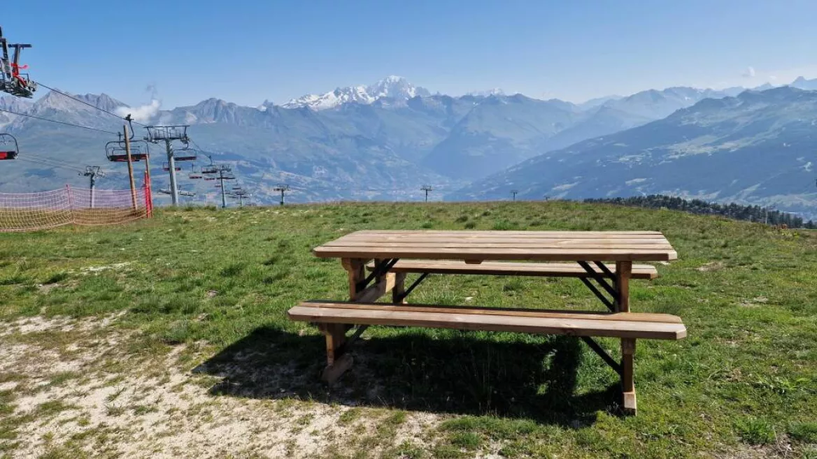 Aire de pique-nique au Bijolin_Montchavin-les-Coches