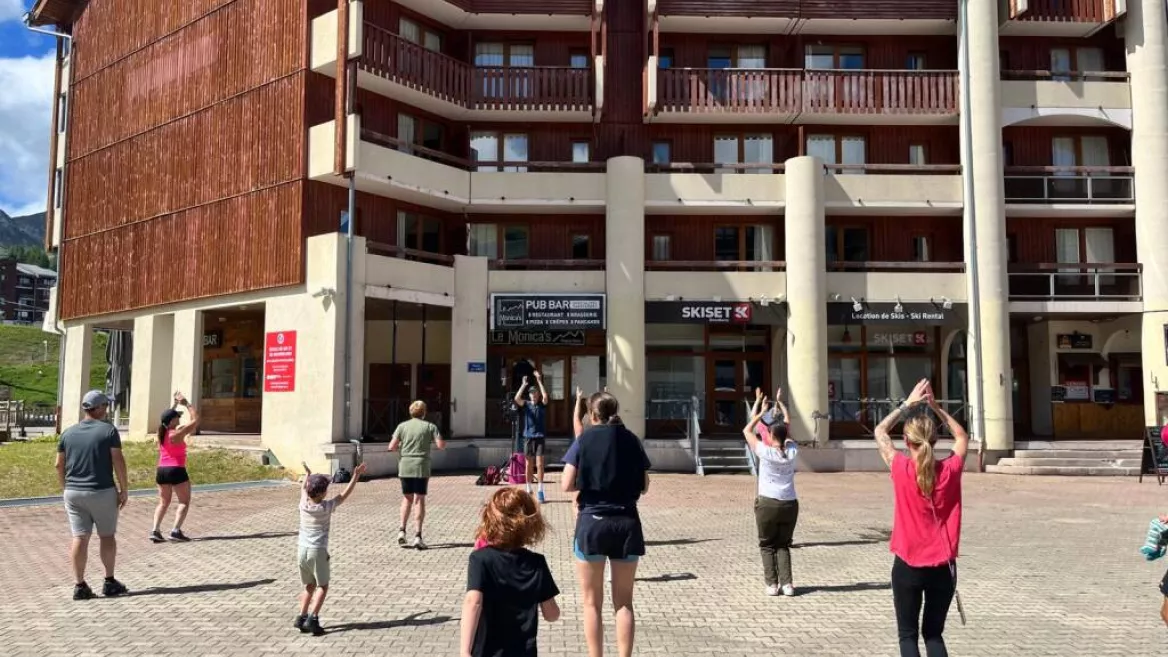 Fitness : Cuisses abdos fessiers_La Plagne