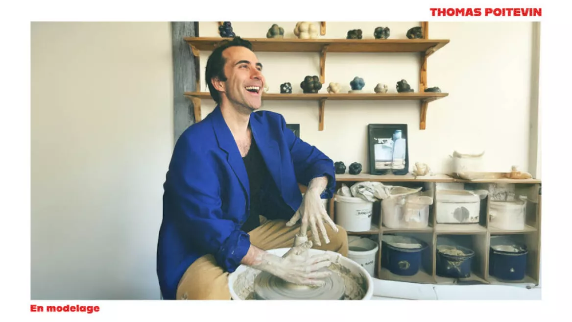 Aufführung von Thomas POITEVIN "En modelage" (In Modellierung)_Plagne-Montalbert