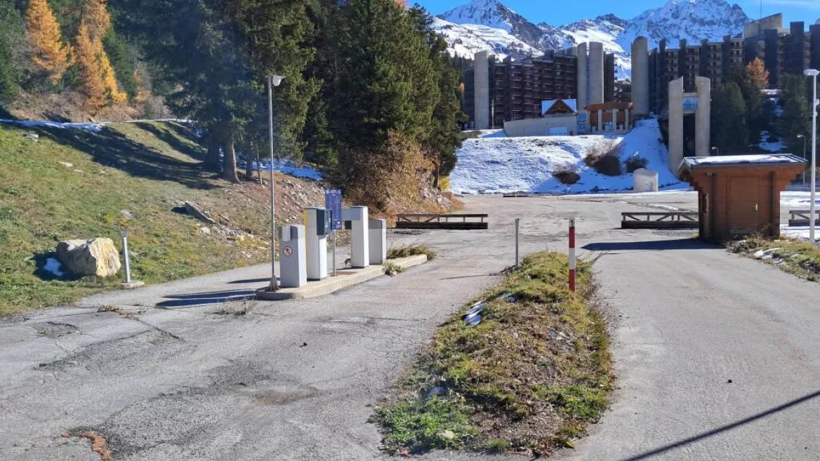 Luftparkplatz P2 Plagne Bellecôte_La Plagne