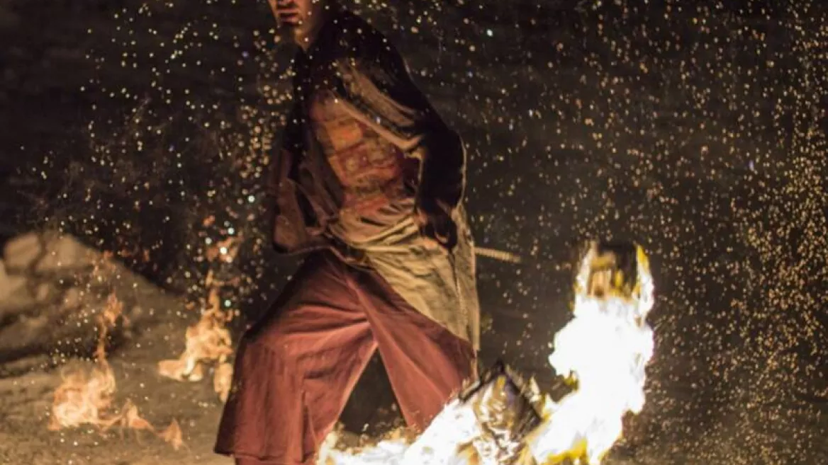 Spectacle de feu_Champagny-en-Vanoise