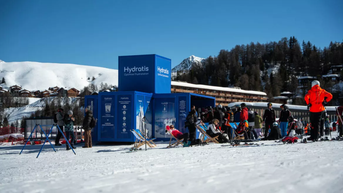 Hydratis-Werbetour_La Plagne