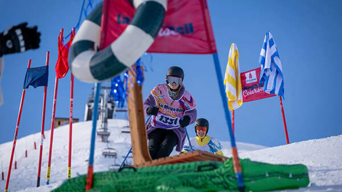 La Mega Bell Course // Epreuve : Le Grand Bain_La Plagne