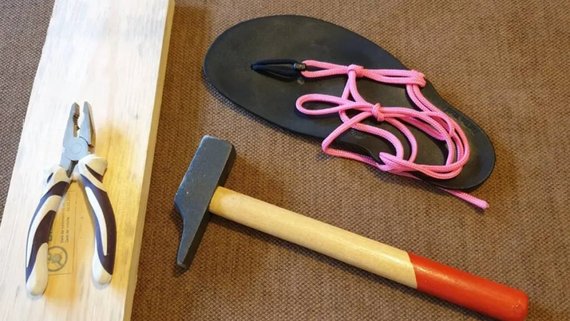 Trail Pieds Legers - Atelier fabrication de sandales Huaraches_Champagny-en-Vanoise
