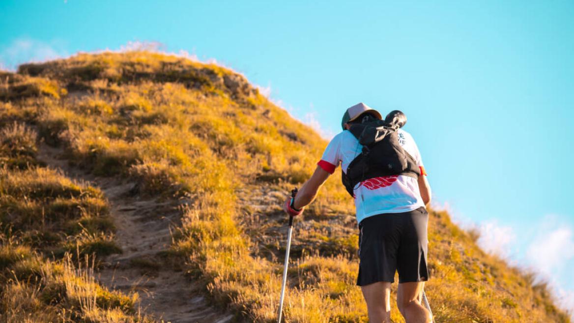 TRAIL-Route Trockener Aufstieg - La Rossa_Champagny-en-Vanoise