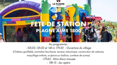 Fête de Plagne 1800_La Plagne
