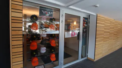 Vitrine du Club des Sports de la Plagne
