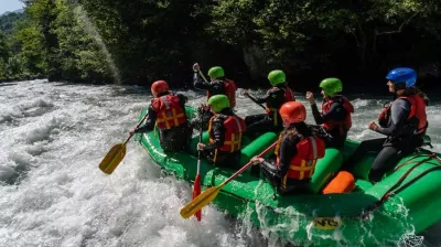 Descente en Rafting sur l'Isère_Aime-la-Plagne