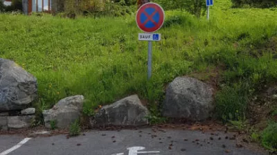 Place de parking handicapé