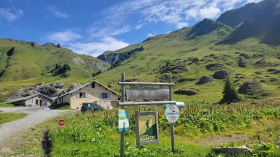 Visite de l'alpage de Plan Pichu avec l'EAC_Aime-la-Plagne