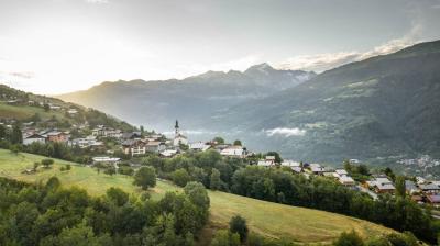 Marche à La Côte d'Aime_Aime-la-Plagne