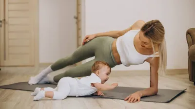 Cycle gym parents-bébé_Aime-la-Plagne