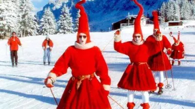 French National Day _ 14th July_Plagne-Montalbert