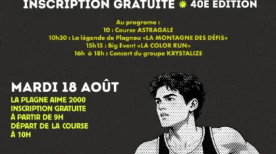 Course l'Astragale_La Plagne