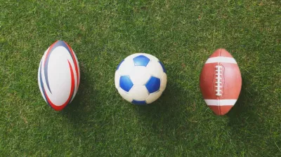 Flagge Fußball/ Rugby_Plagne-Montalbert