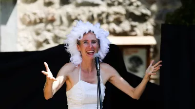 Spectacle tout public // Un lac et des cygnes_Plagne-Montalbert