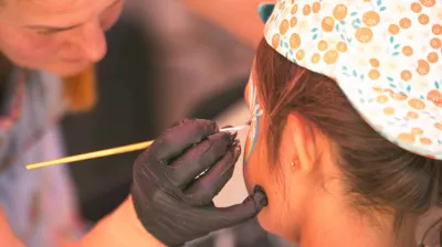 C'est Carnaval ! Maquillage enfant_La Plagne