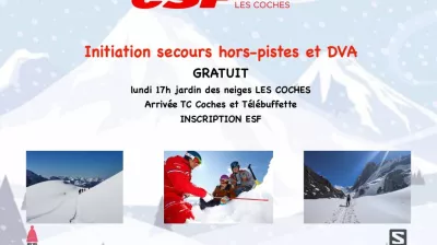  Initiation secours hors-pistes et DVA | ESF_Montchavin-les-Coches