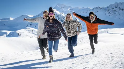 Challenge inter-villages !_La Plagne