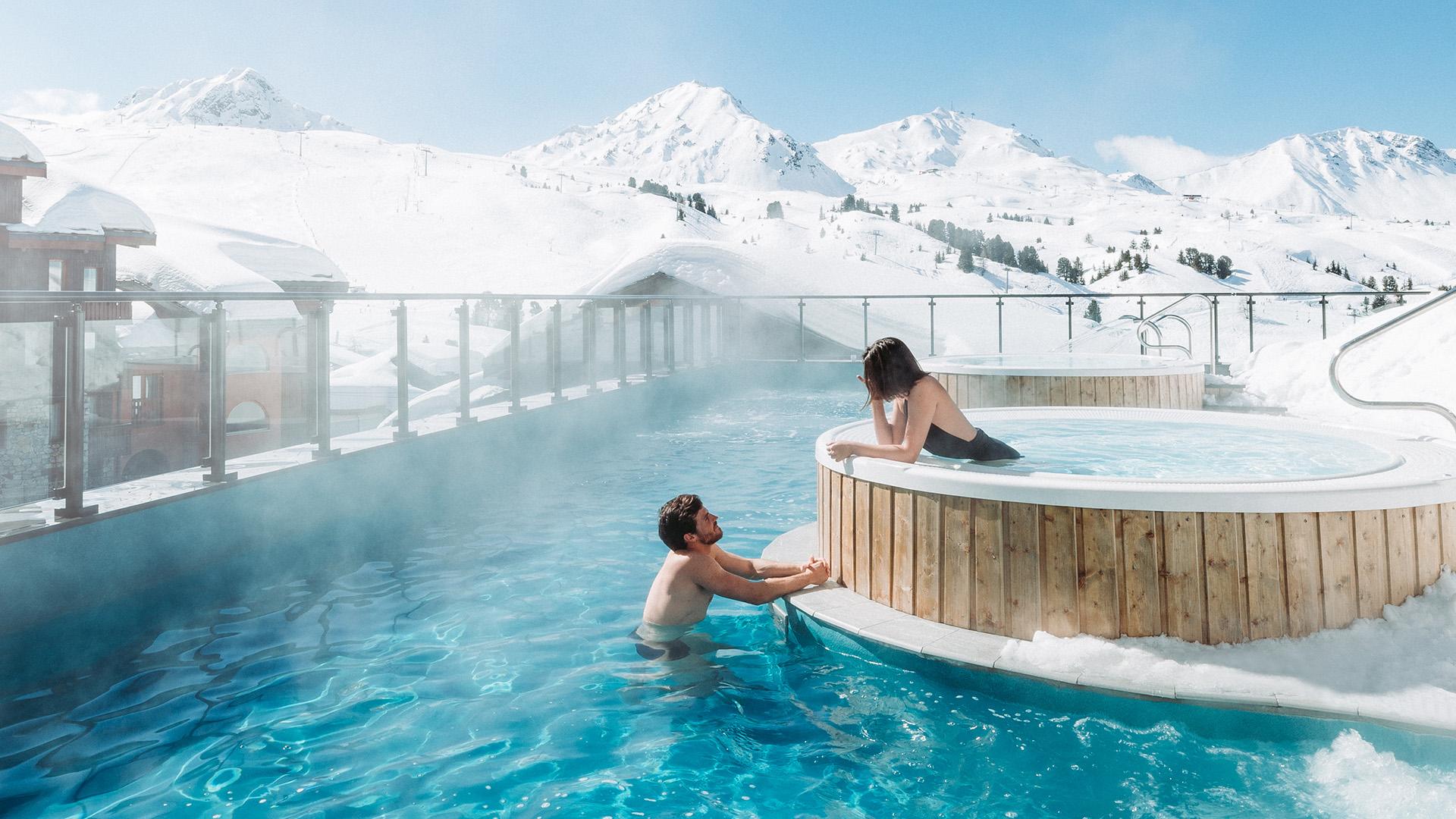 Deep Nature Bäder und Spa für Paare in La Plagne