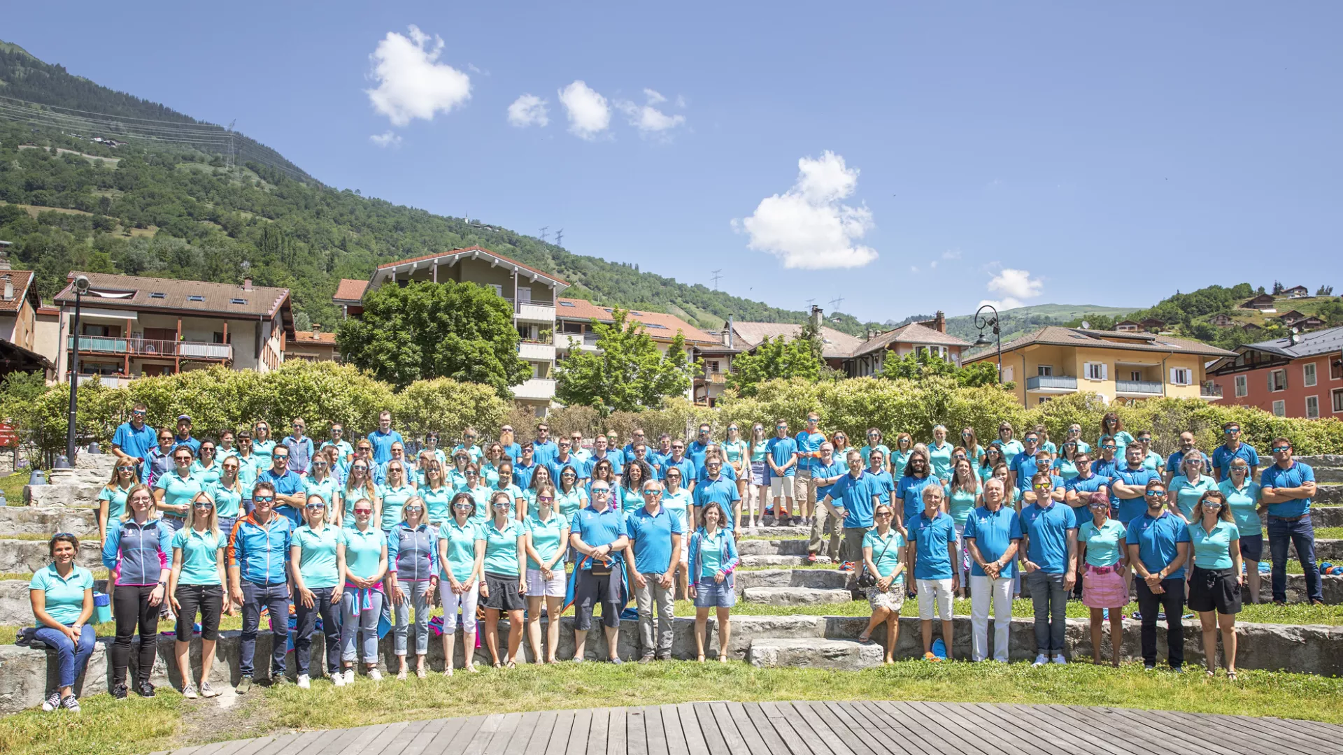 Team des Fremdenverkehrsamtes von La Grande Plagne