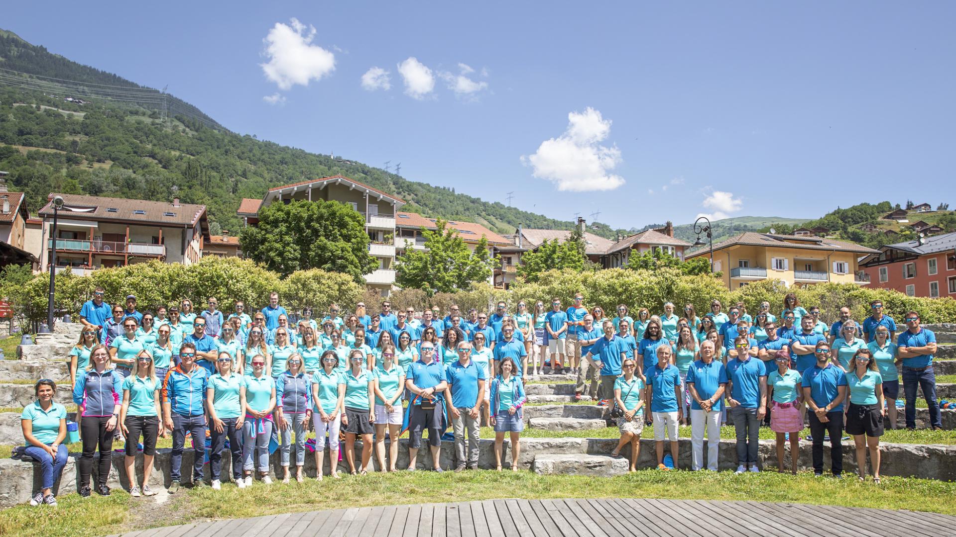Team des Fremdenverkehrsamtes von La Grande Plagne