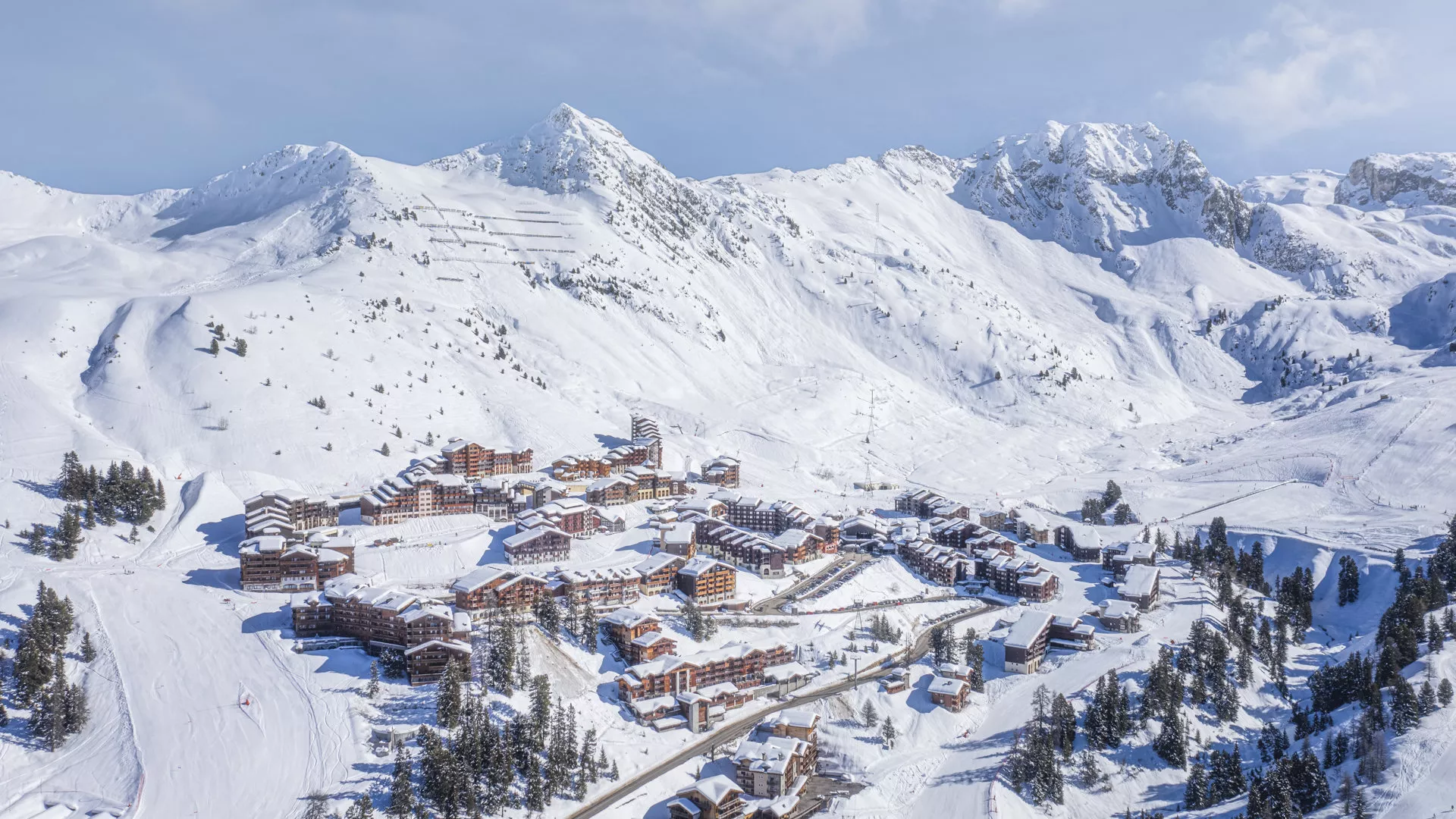 Belle Plagne im Winter