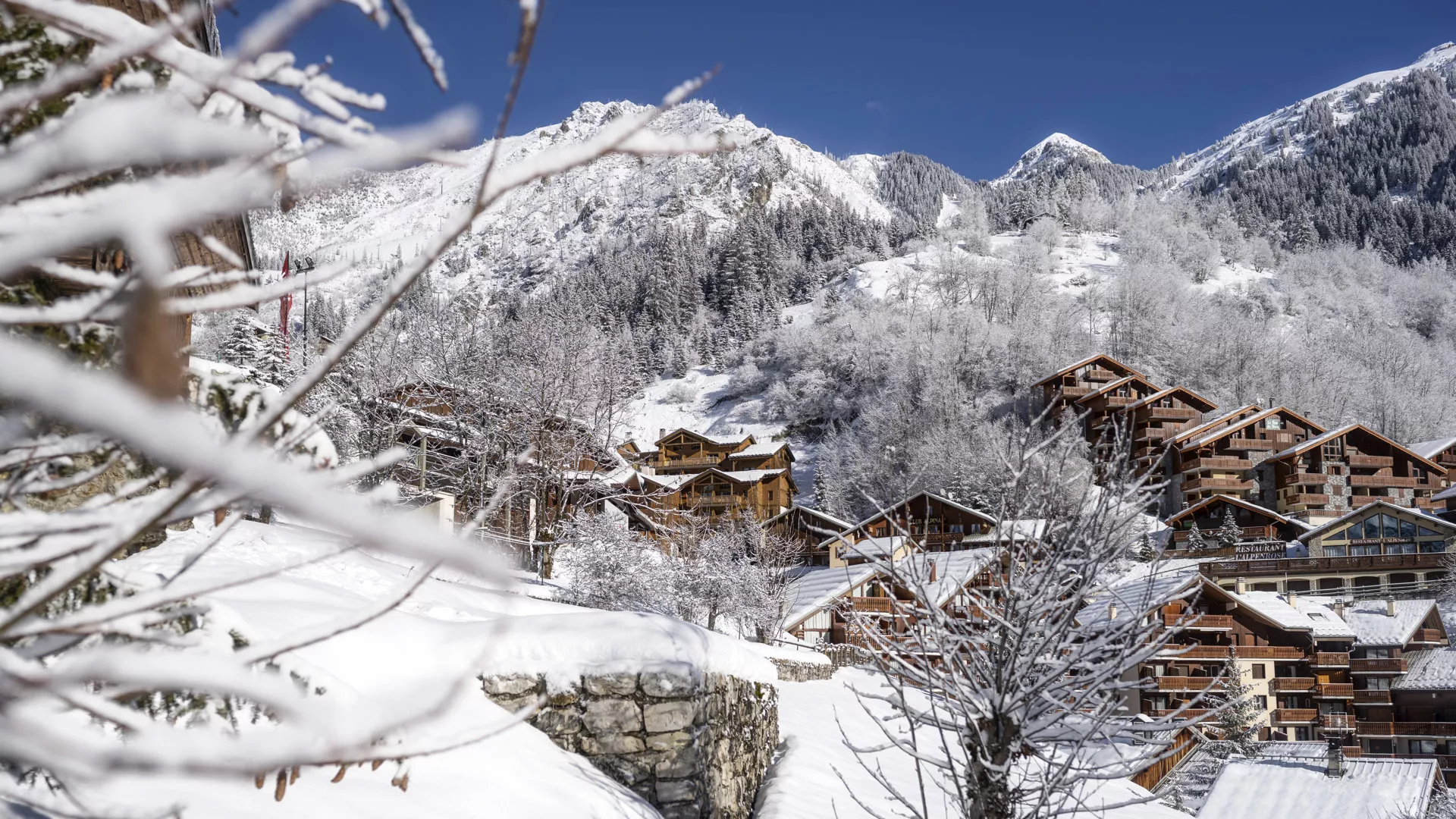 La Plagne Champagny en Vanoise im Winter
